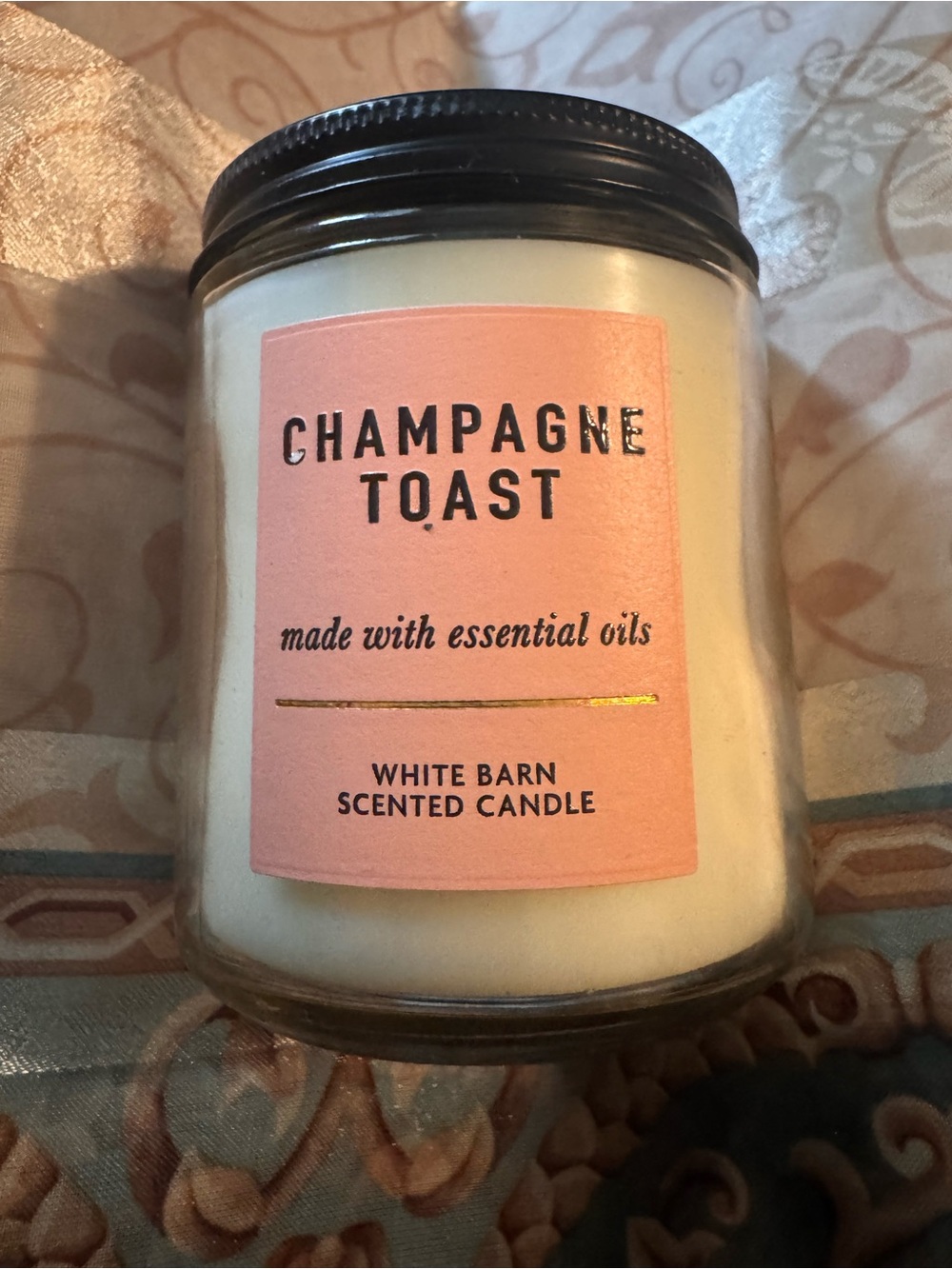 White Barn Champagne Toast Candle —